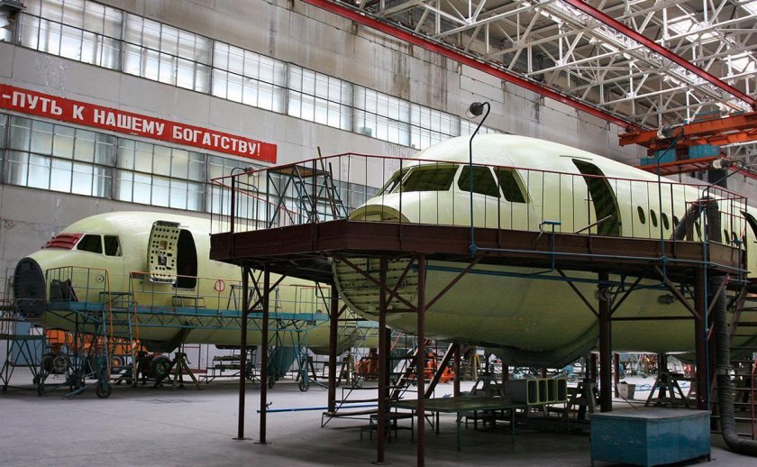Ту-214 Казань завод