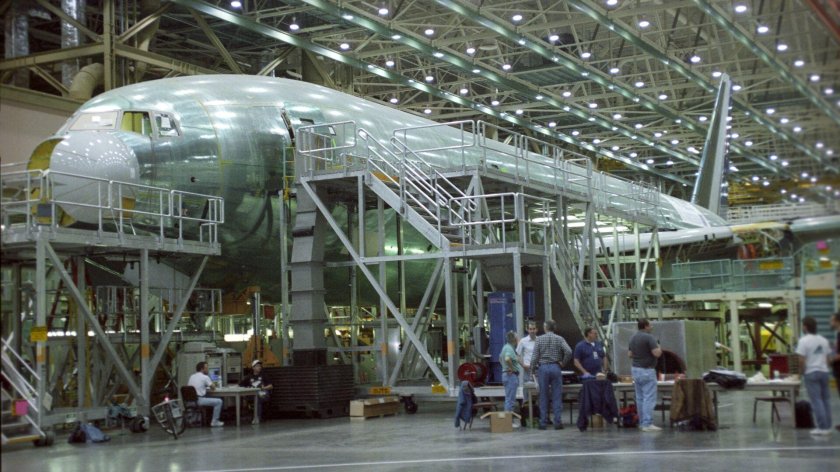 Завод Боинг в Сиэтле