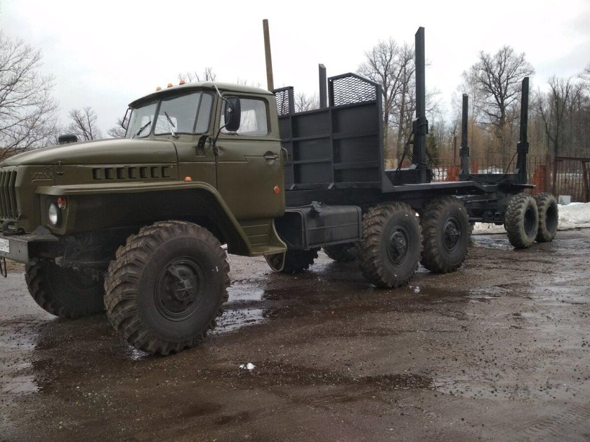 Урал 4320 лесовоз модель