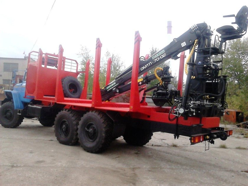 Урал 4320 лесовоз сортиментовоз