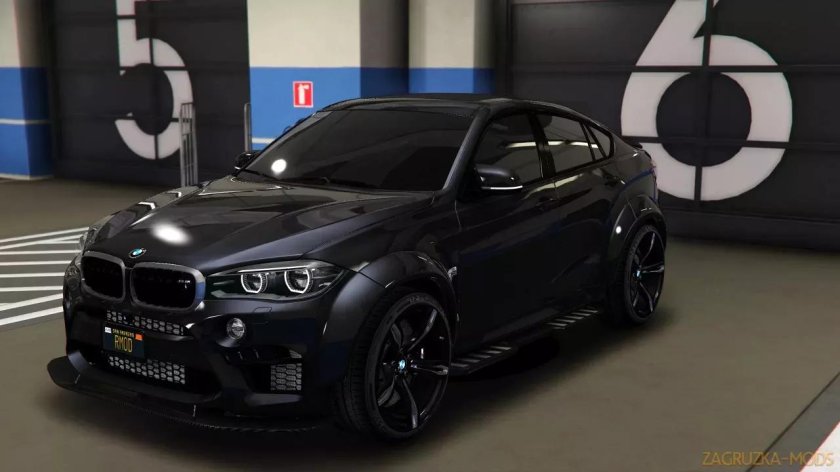 BMW x6m Black