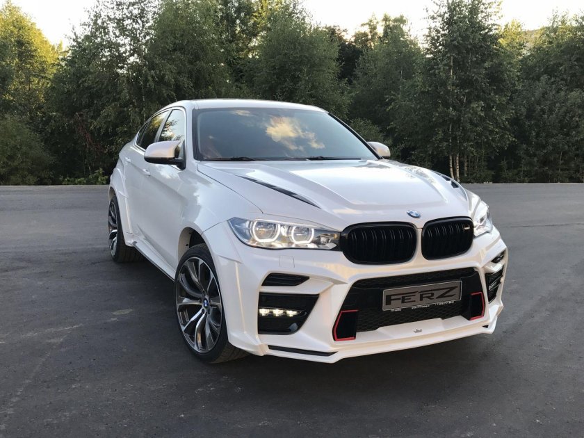 BMW x6 в обвесе