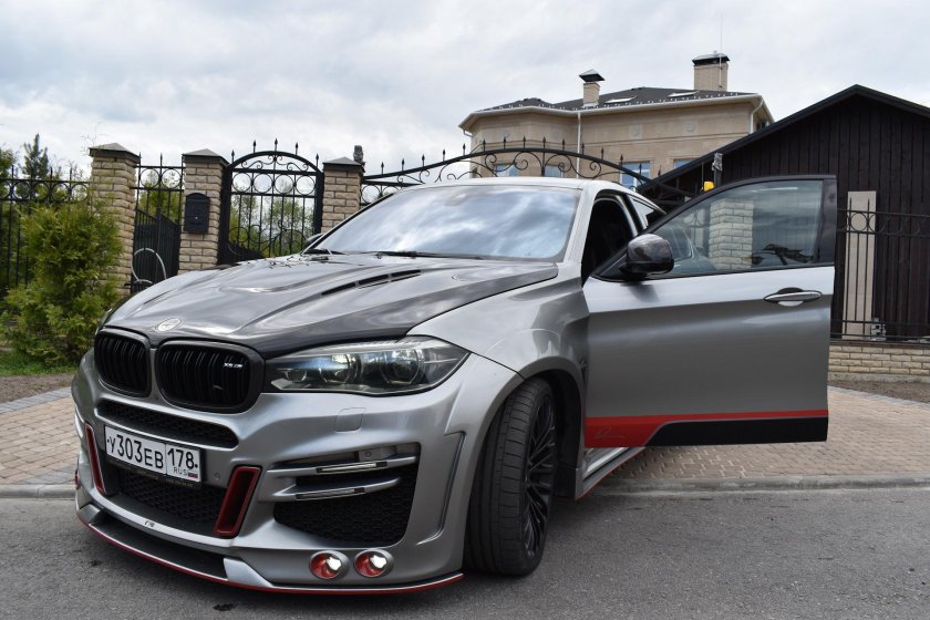 BMW x6m 2017 Black