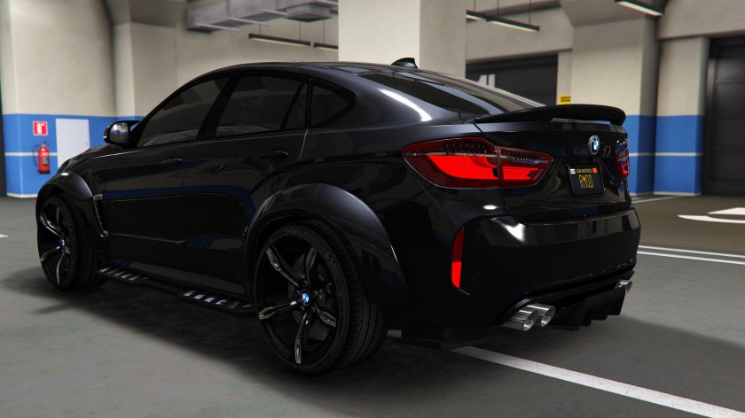 BMW x6 f16 черный