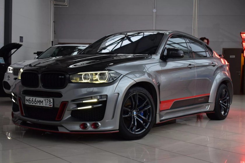 BMW x6 Tuning