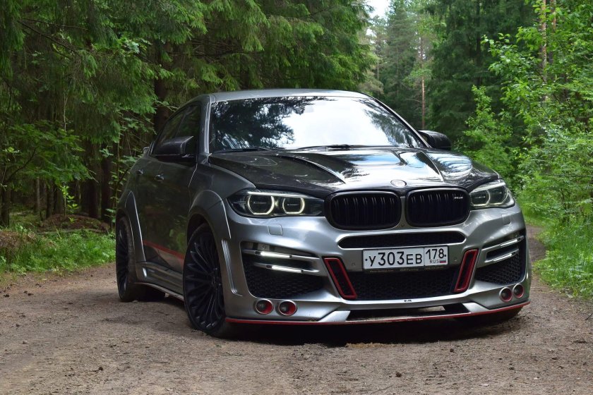 BMW x6 тюнингованный