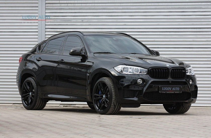BMW x6m 2017 Black