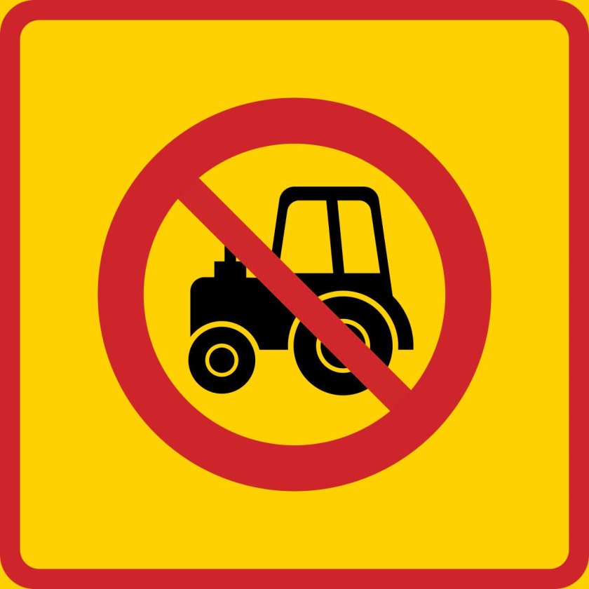 Дорожные знаки в Швеции