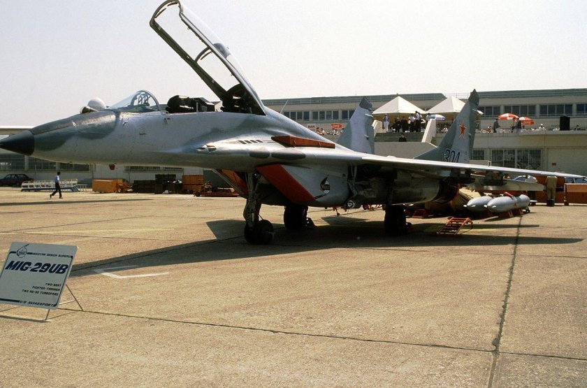 Ле Бурже 1989 миг-29