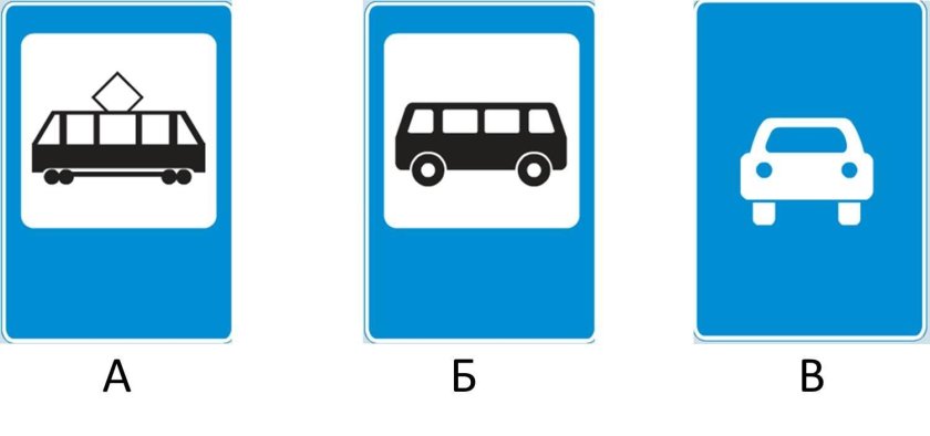Знаки дорожного движения автобусная остановка