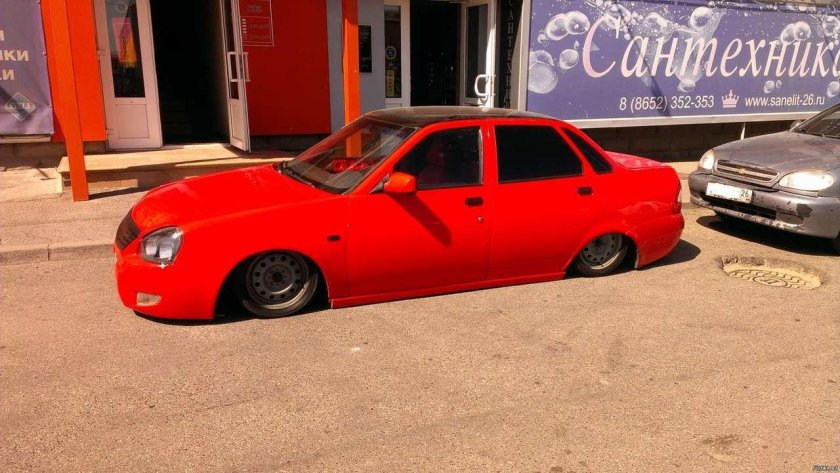 Приора -140 занижение