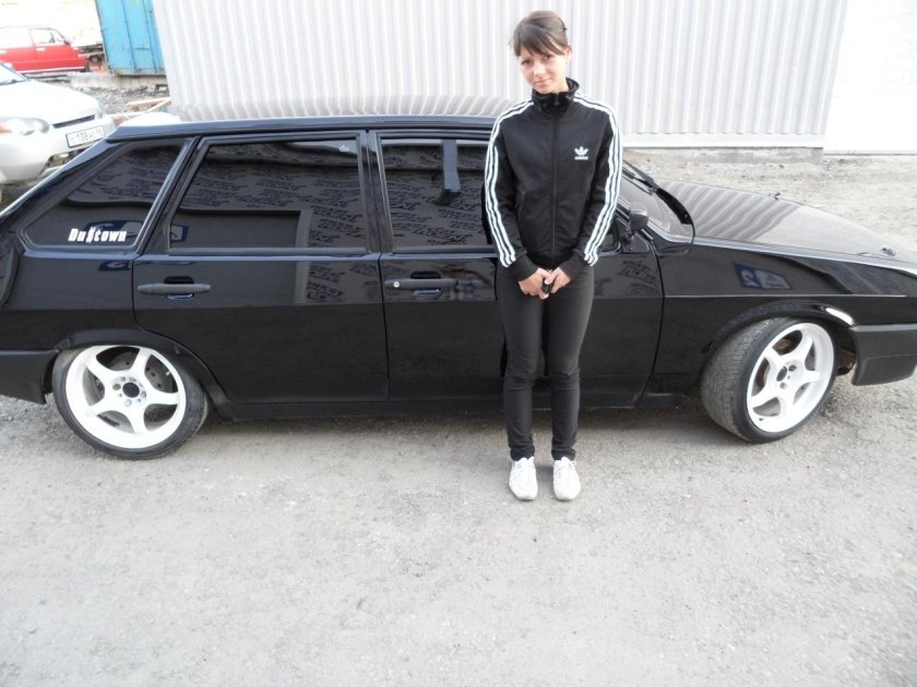 Лада 2109 Black Nine Centre Side