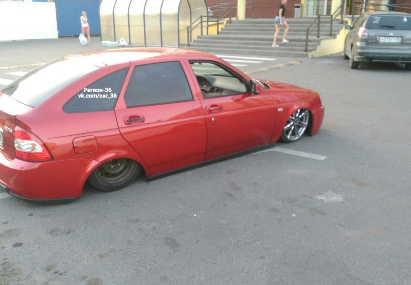 Лада Приора занижение