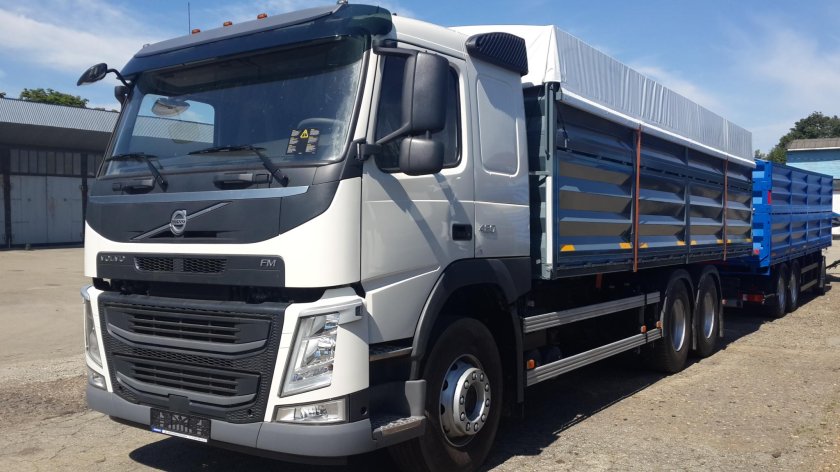 Volvo fm 460 зерновоз