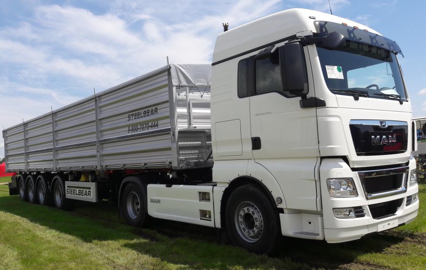 Ман ТГС зерновоз