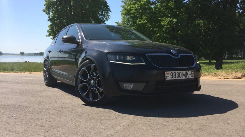 Диски для черной Skoda Octavia