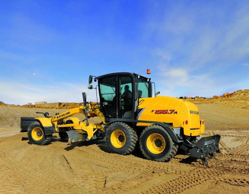 Автогрейдер нью холланд