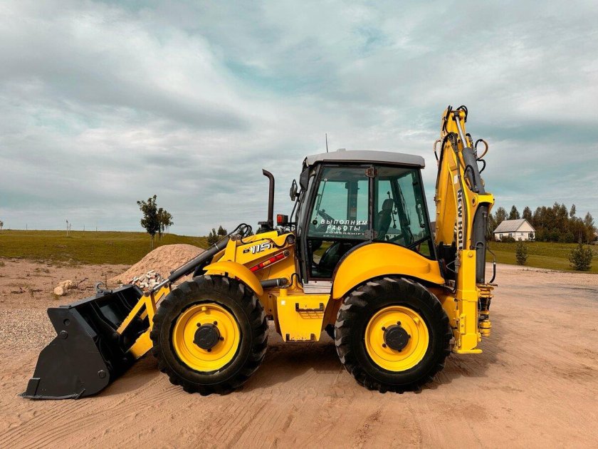 Экскаватор погрузчик new holland b 115