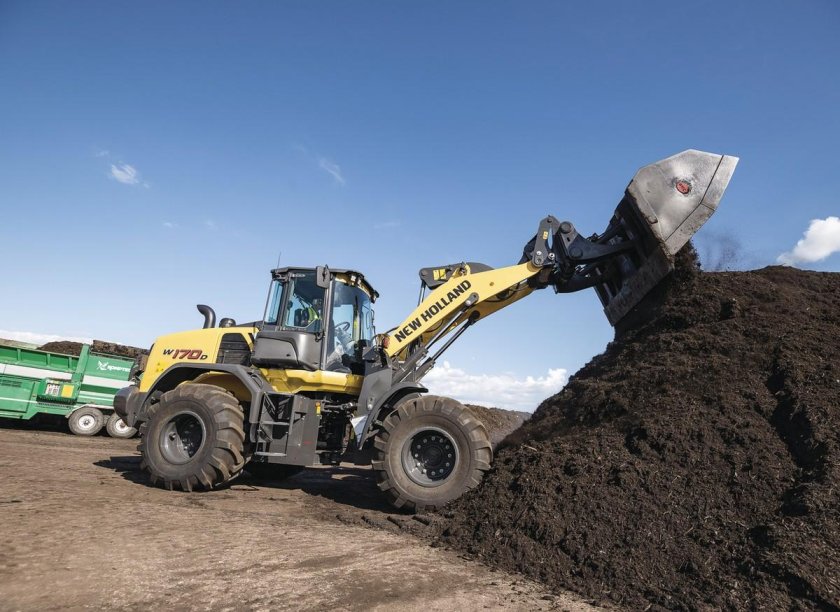 Фронтальный погрузчик Нью Холланд