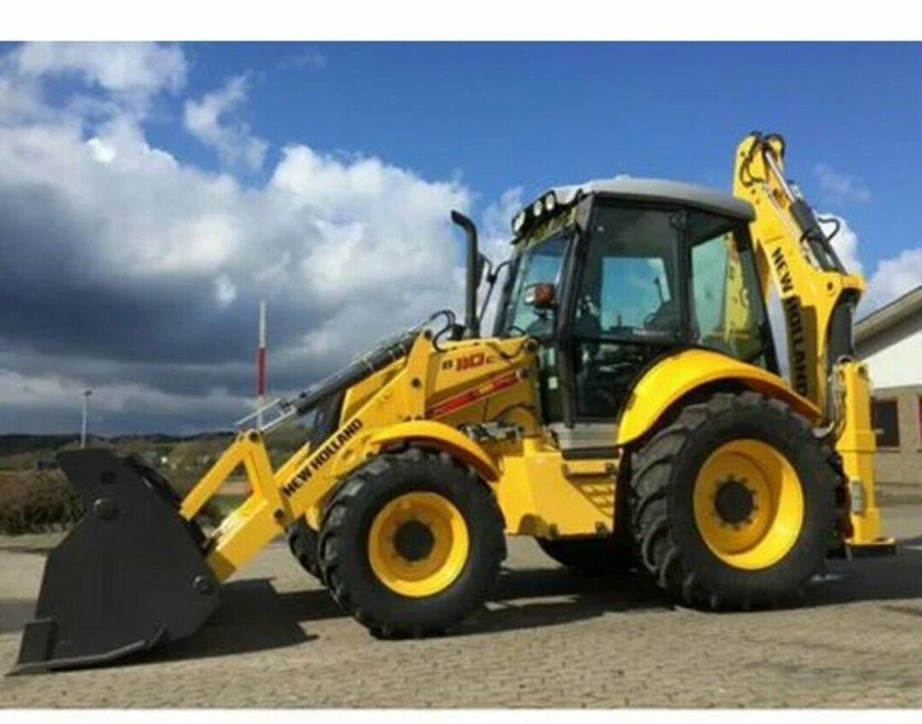 Экскаватор погрузчик new holland b 115