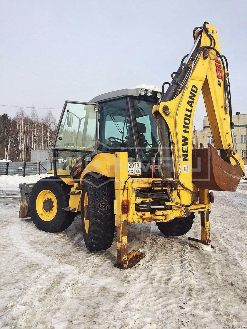 Экскаватор New Holland b115b