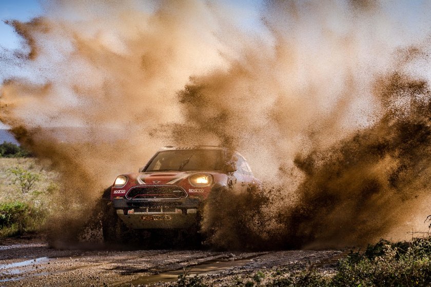 Mini john cooper works rally