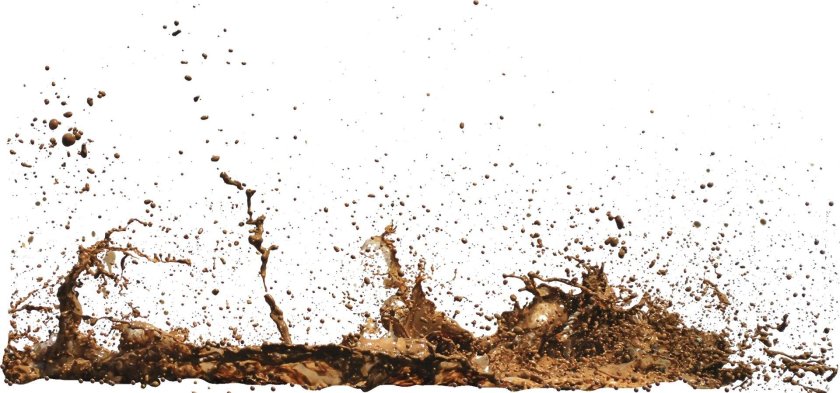 Грязь на белом фоне