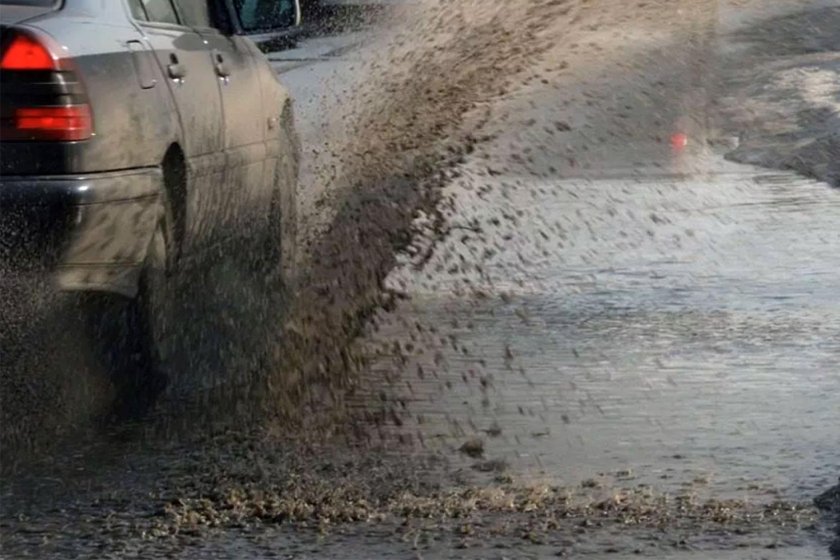 Обрызгала машина