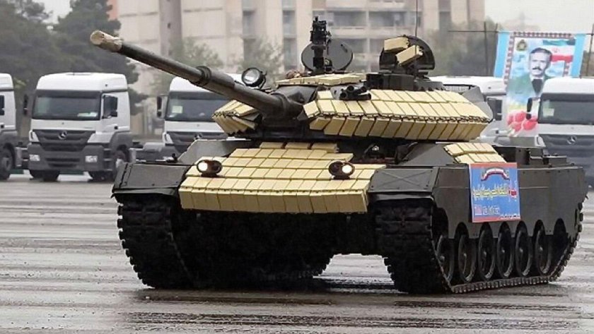 Танк ирана karrar