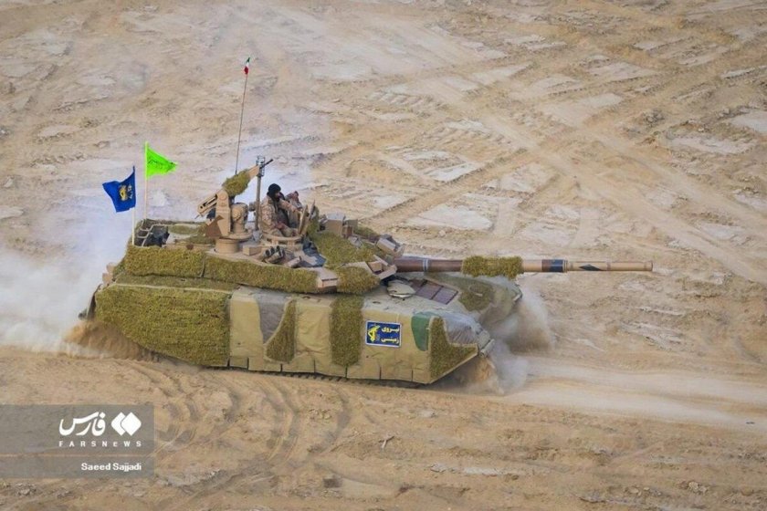 Танк Ирана Karrar