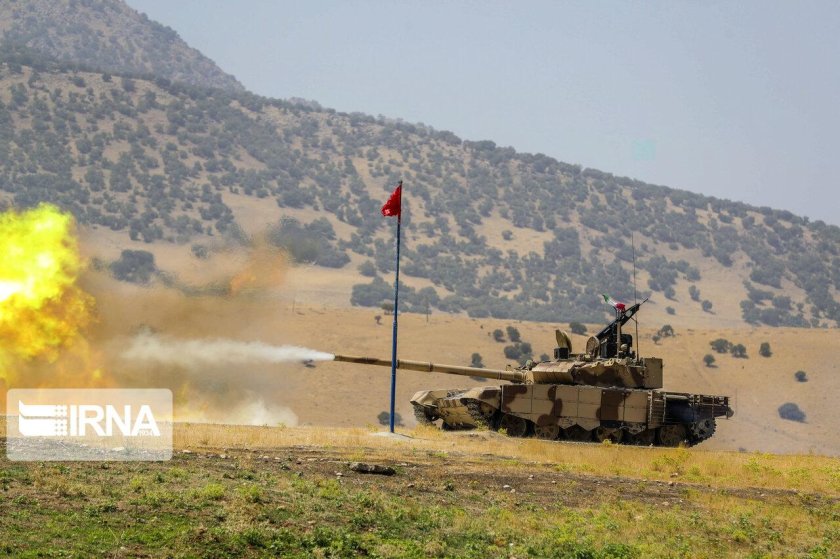 Танк Иран т-72