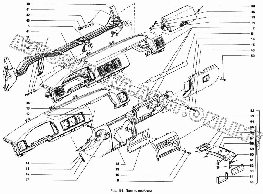Щиток передней панели УАЗ Патриот