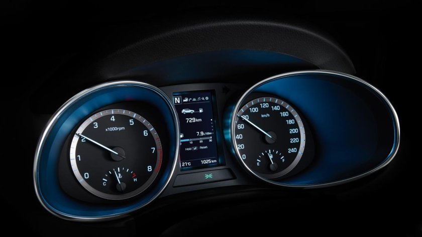 Панель приборов supervision 4.2 Santa Fe