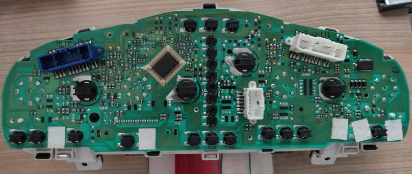 Hyundai Santa Fe панель приборов