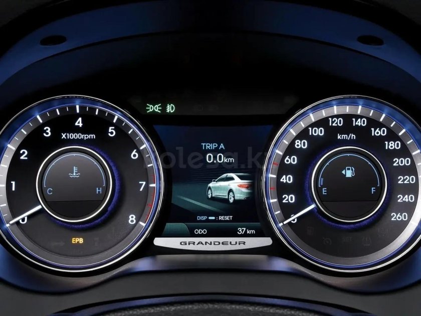 Приборная панель Санта Фе 4