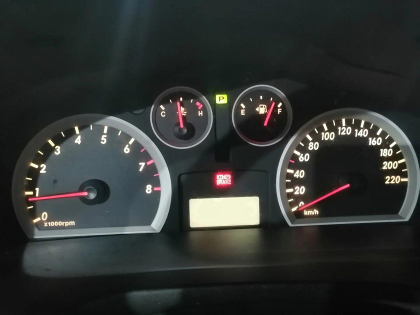 Приборная панель Санта Фе 2