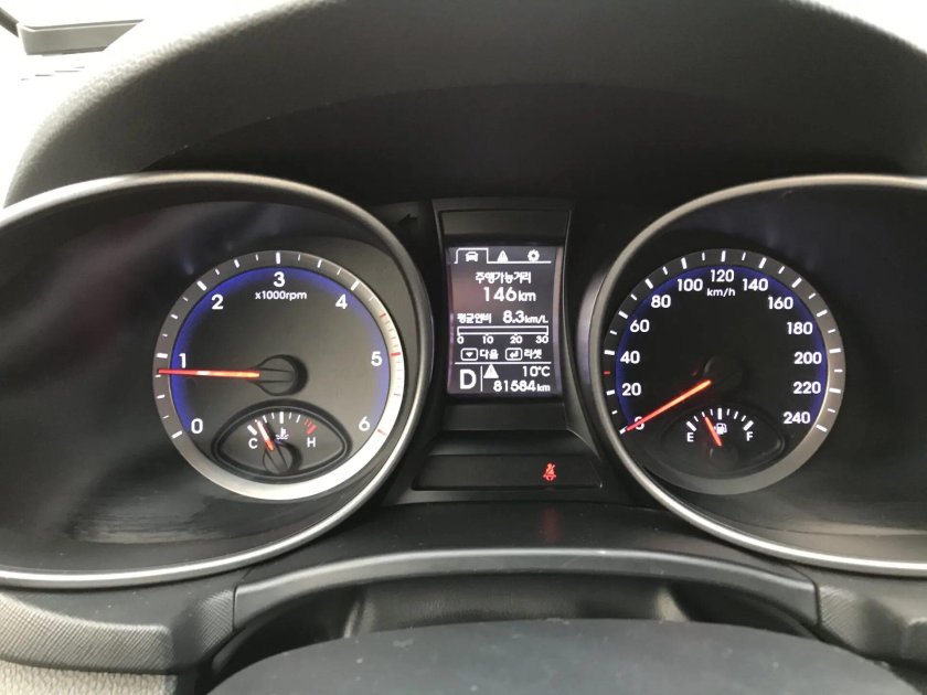 Приборная панель Санта Фе 3