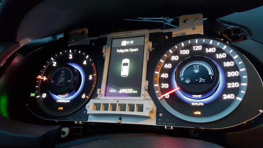 Панель приборов supervision 4.2 Santa Fe