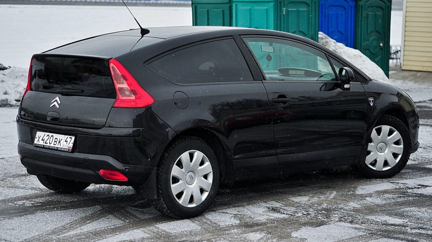 Ситроен с4 черный