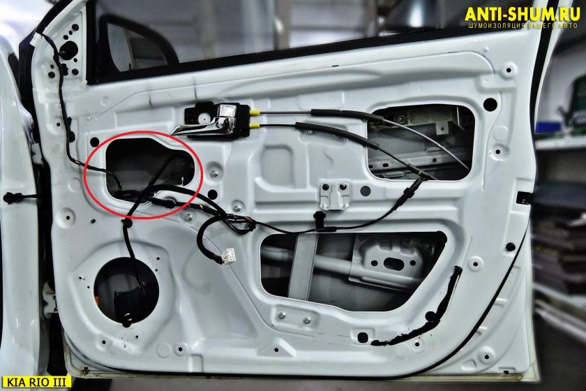 Тяги двери Киа Рио 2