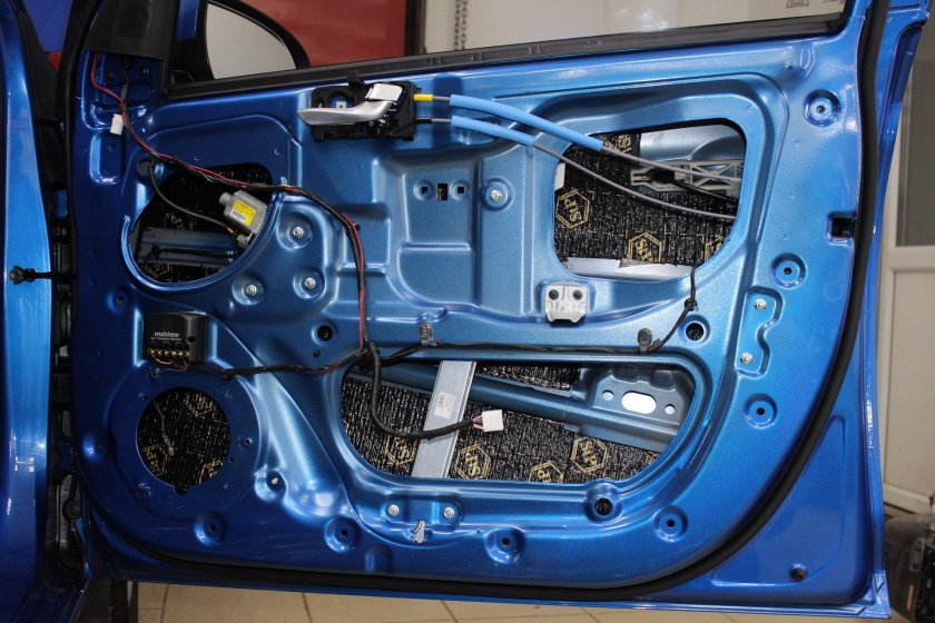 Шумоизоляция дверей