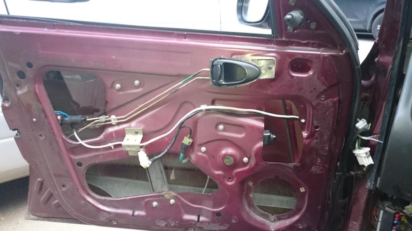 Chevrolet lanos обшивка двери