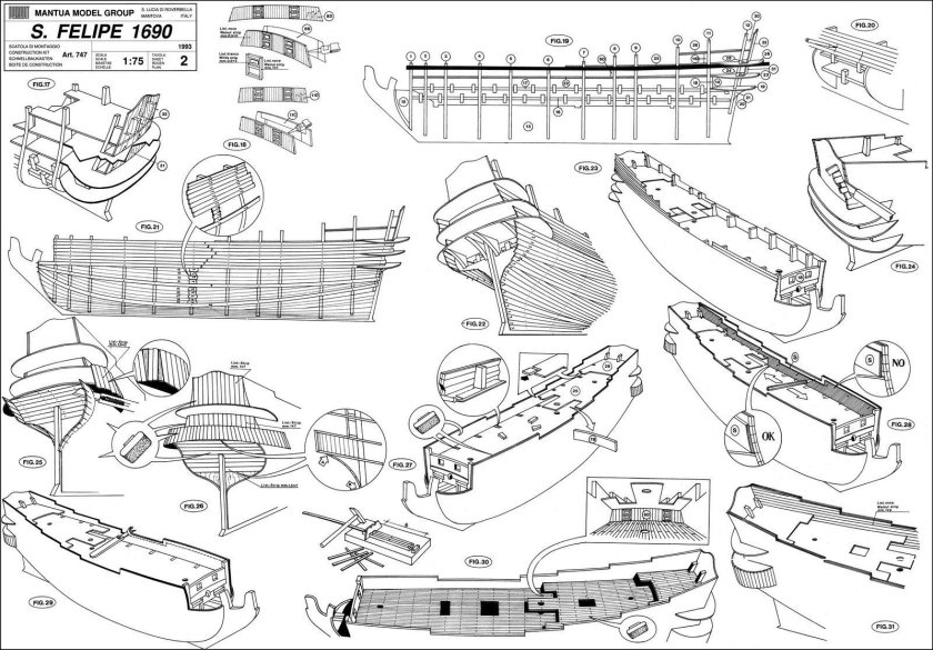 Сан Фелипе корабль чертежи