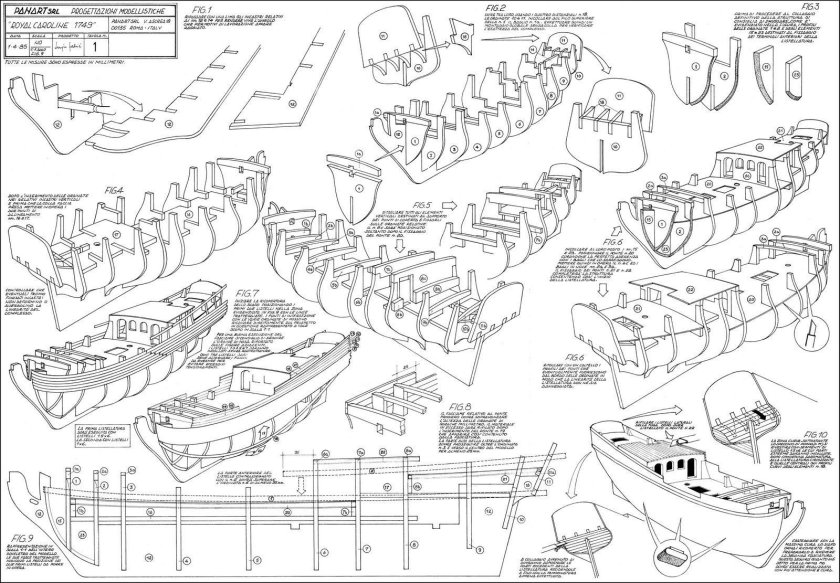 Чертежи парусных кораблей для моделирования из дерева