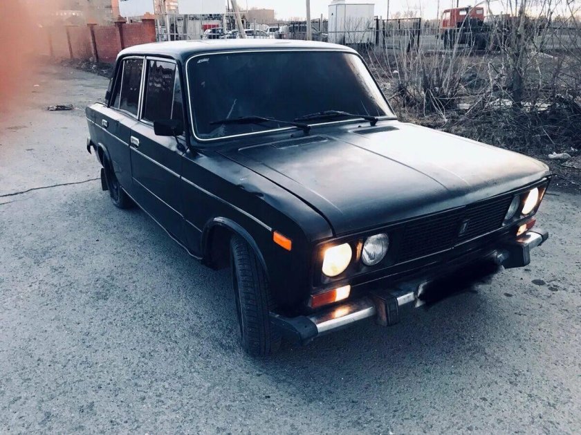 Лада 2106 черная