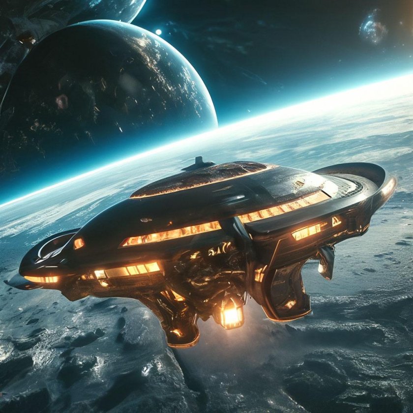 Инопланетный космический корабль