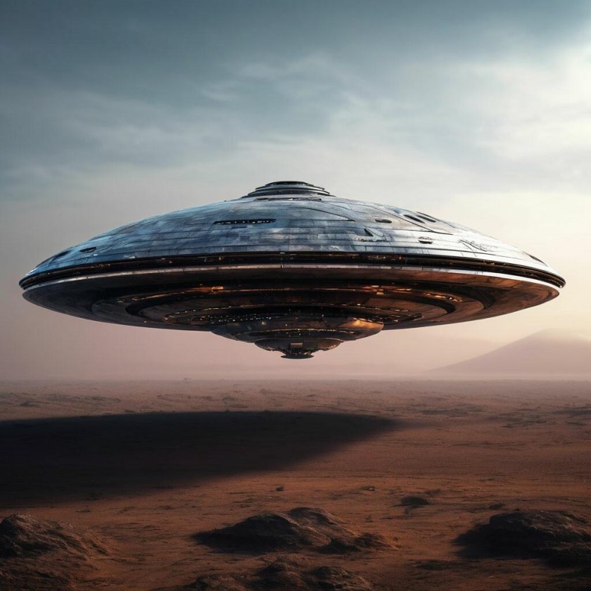 Инопланетный космический корабль