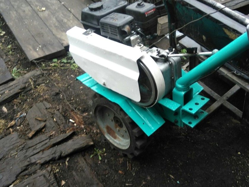 Трактор из мотоблока Нева МБ-2