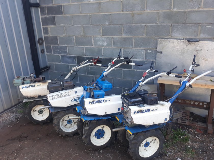 Мотоблок Нева МБ-2 старый