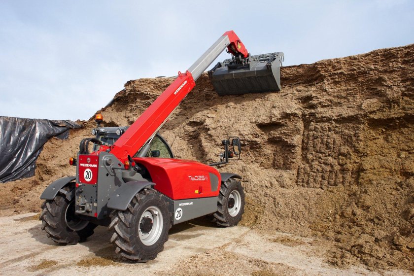 Телескопический погрузчик Вайдеман